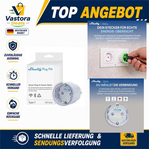 Shelly plug gen3 weiß - plug,