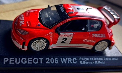 Peugeot 206 wrc rallye monte - peugeot,