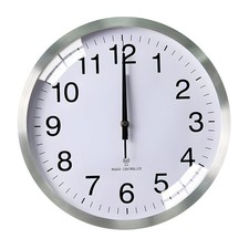 Funkuhr Lautlos Wanduhr Ohne Tickgeräusche Funkwanduhr,Geräuschlos Wand Uhr 30cm