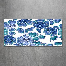 Wandbild aus Plexiglas® Druck auf Acryl 120x60 Sonstige Mandala Elemente