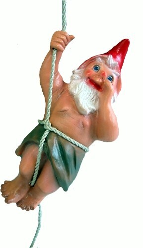 Gartenzwerg tarzan - gartenzwerg,