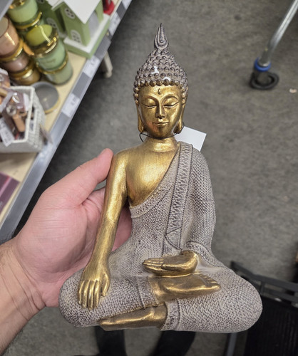 Dekofigur buddha sitzend - dekofigur,