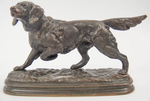 Bronzefigur jagdhund von - „jagdhund“,