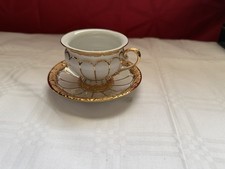 Mocca Tasse Meissen X Form