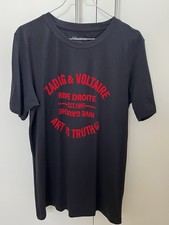 Zadig & Voltaire T-Shirt Schwarz Größe L