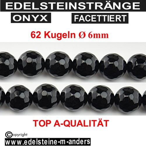 Onyx kugel perlen strang - kugel,