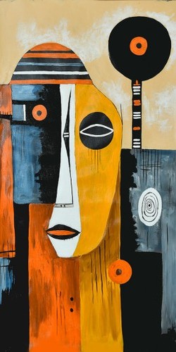Abstrakte afrika modern - abstrakte,