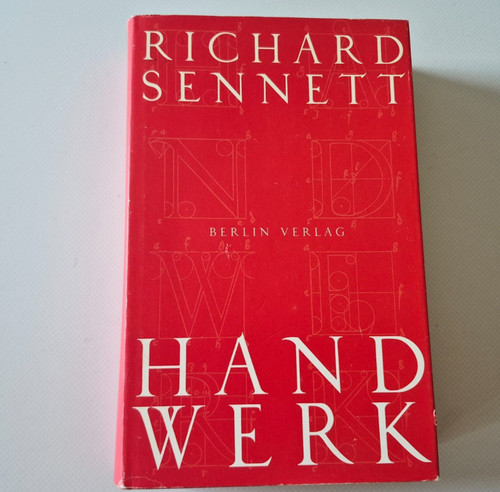 Richard sennett handwerk - sennett,