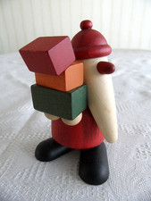 Weihnachtsmann mit Geschenken von Björn Köhler Echt Erzgebirge aus Nachlass top