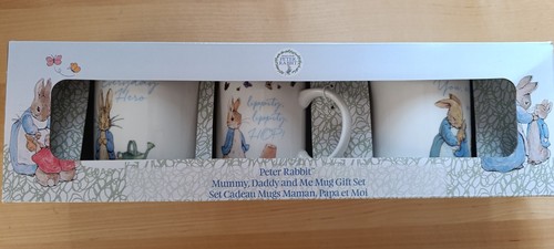 Peter rabbit tassen 3er - rabbit, set