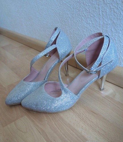 Damen schuhe pumps silber - damen,
