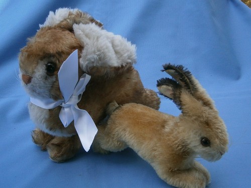 2 x steiff hase - ,