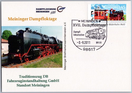 Postkarte sonderstempel sst - postkarte,