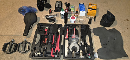 Großes fahrrad werkstattset - fahrrad-werkstattset, /