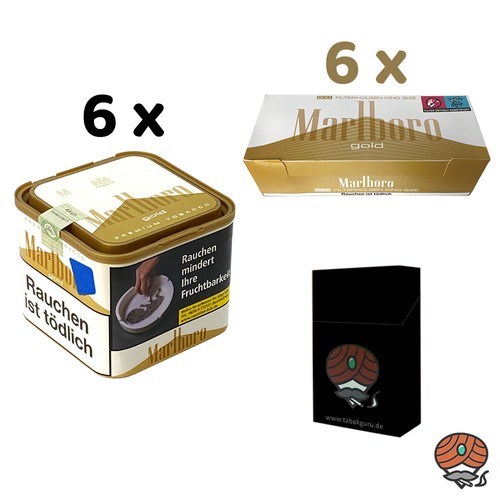 Marlboro gold tabak - gold, 6x