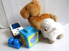 Plüschfiguren PFERD + SCHAFF