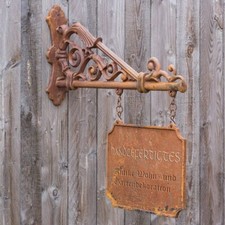 Ladenschild, Ausleger