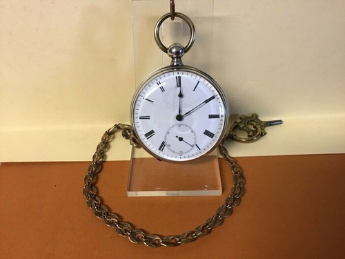 Seltene taschenuhr aus silber - taschenuhr,