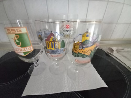 Biertulpen aus glas mit - 6,