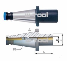 Sk40 din2080 fräserhülse - sk40,