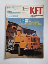 KFT 12/1975 IFA W50, Shiguli WAS 2101, Zastava 110,