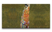 120x60cm Remaster Gustav Klimt's Hope II Weltberühmt Kunst Vintage modernes