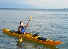 Prijon Touryak 500 - Kajak, inkl. Bootswagen und Paddel