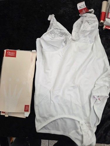 Triumph white pantee - white, corselet