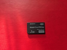 1GB Sony Memory Stick Pro Duo Mark 2