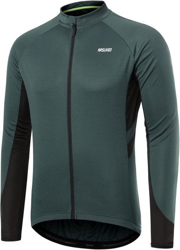 Radtrikot langarm herren mtb - radtrikot,