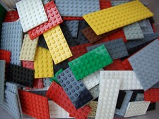 30 Lego Basic Bauplatten Platte Konvolut bunt gemischt City