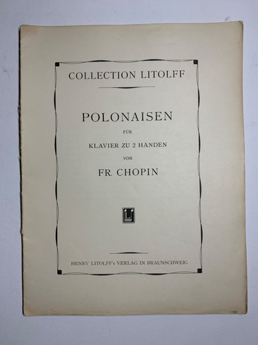Noten chopin polonaisen - noten.,