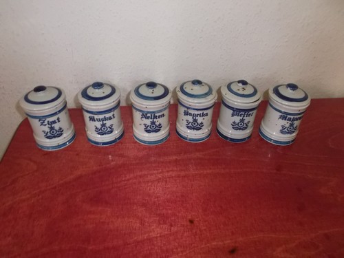Antik gewürztöpfe steingut - antik,