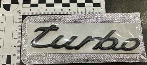 Emblem look like porsche turbo - porsche,