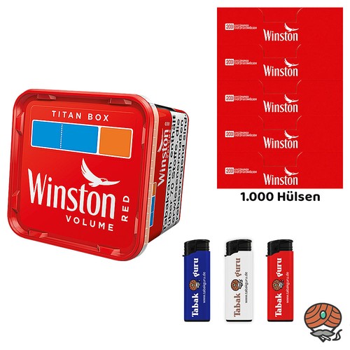 Winston red rot volumentabak - red/rot,