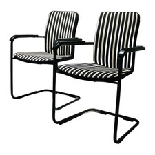 Tecta 2er-Set Stuhl D14 Bauhaus-Stof 