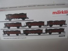 Märklin H0 46028 Kohleladung- Wagen-Set "zur Dampflok BR 45", neuwertig in OVP