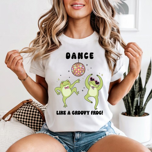 Dance like groovy frog - dance, a