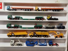 Kibri Konvolut Baustelle Kipper Tieflader Faun ect Bastellschrott Ersatzteil