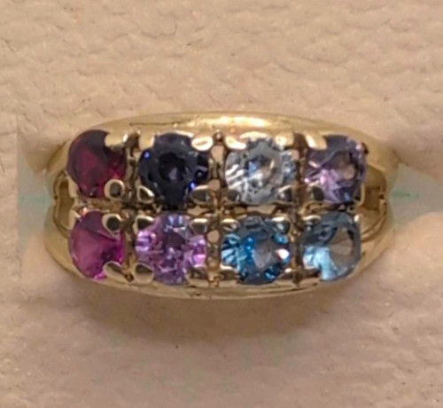 Vintage 14k yellow gold - yellow, multi