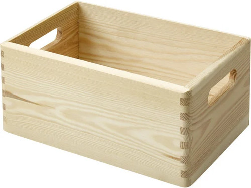 Stapelbox holz größe x - stapelbox,