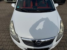Opel Corsa D original Motorhaube Y474 Casablancaweiß BJ08