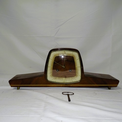 Uniona kaminuhr mid century - kaminuhr,
