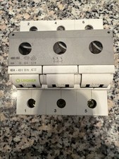 Lindner 4863.063 Lasttrennschalter 63A 3 polig Neozed mit 3 Stück 50A Einsätze.