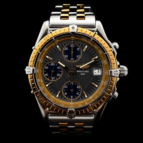 Breitling chronograph two - two, tone
