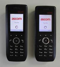 2x Ascom d63 Talker DH7 DECT