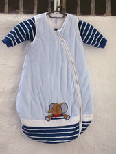 Sterntaler Schlafsack  70  cm  mit  abnehmbaren  Ärmeln  Elefant  Erwin