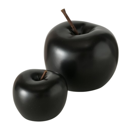 Stk deko apfel - 2, 13cm