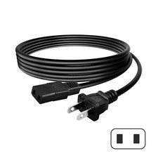 8ft 2-Prong Power Cord For