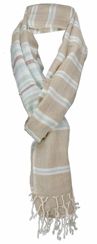 Tigertie schal braun grau - schal,